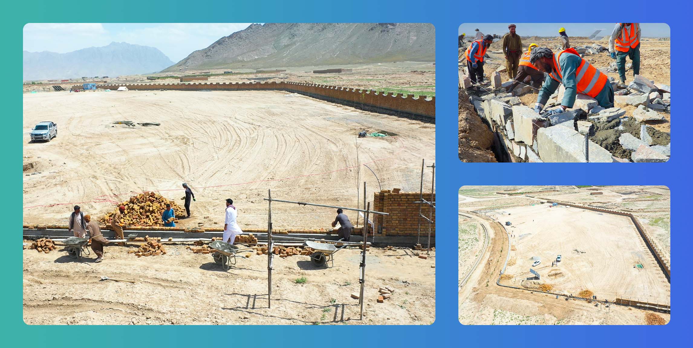 Perimeter Wall and Site Preparation Completed for Afghan Medical Complex