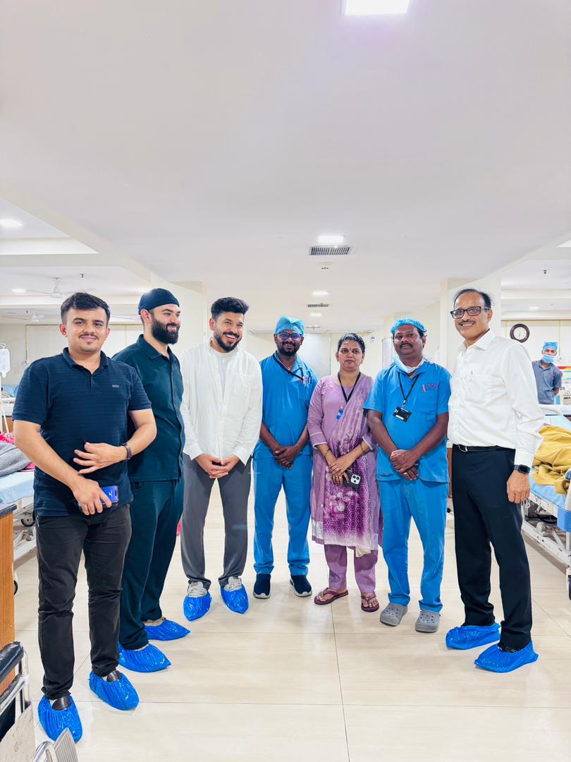 AMC Team Visits Indo-American Cancer Hospital & Research Institute in Hyderabad