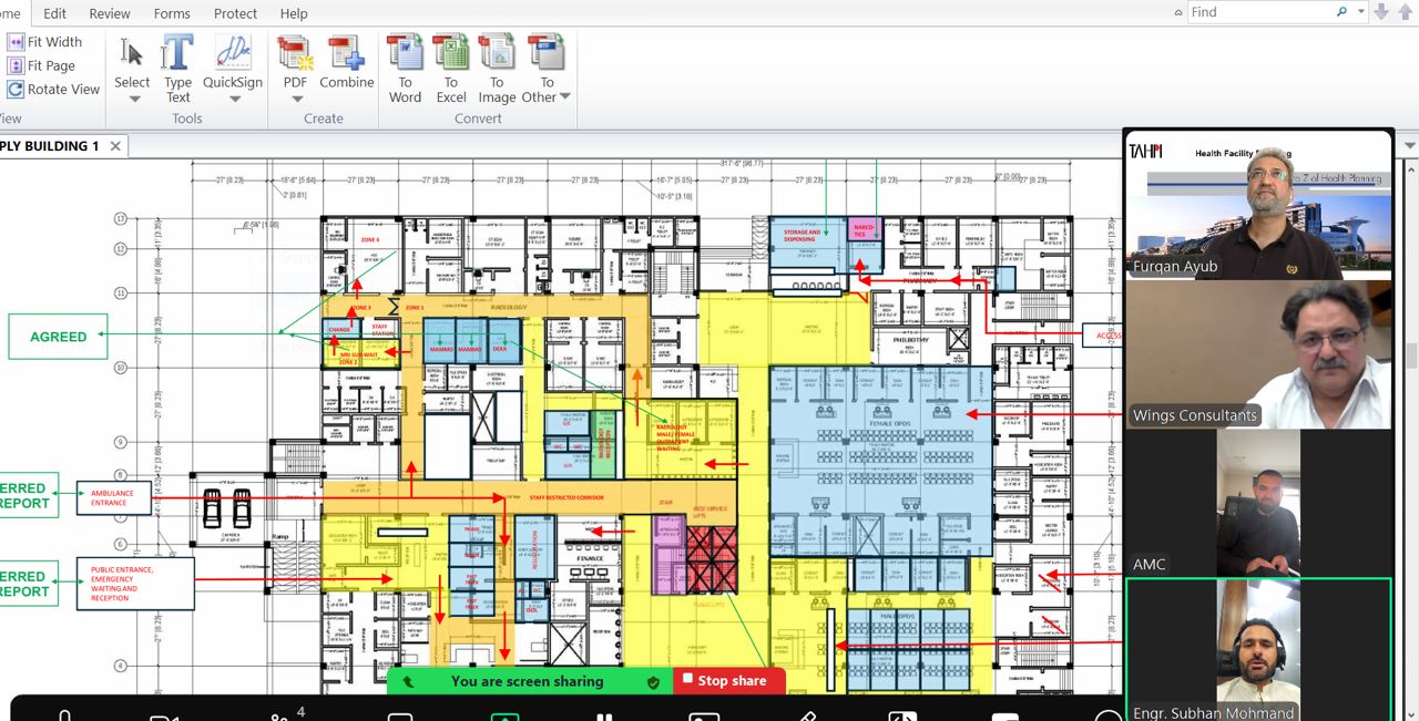 AMC Design Progress Meeting Brings Architects and Technical Experts Together